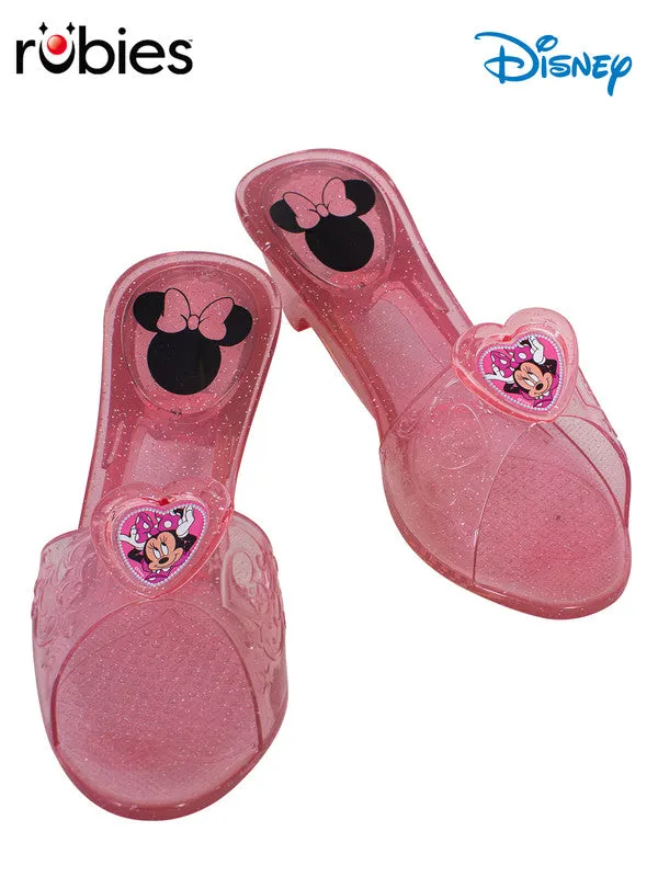 Minnie Mouse Pink Jelly Shoes