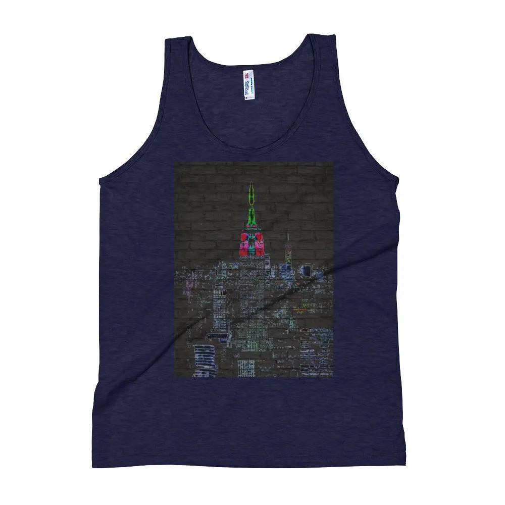 Neon New York City Unisex Tank Top