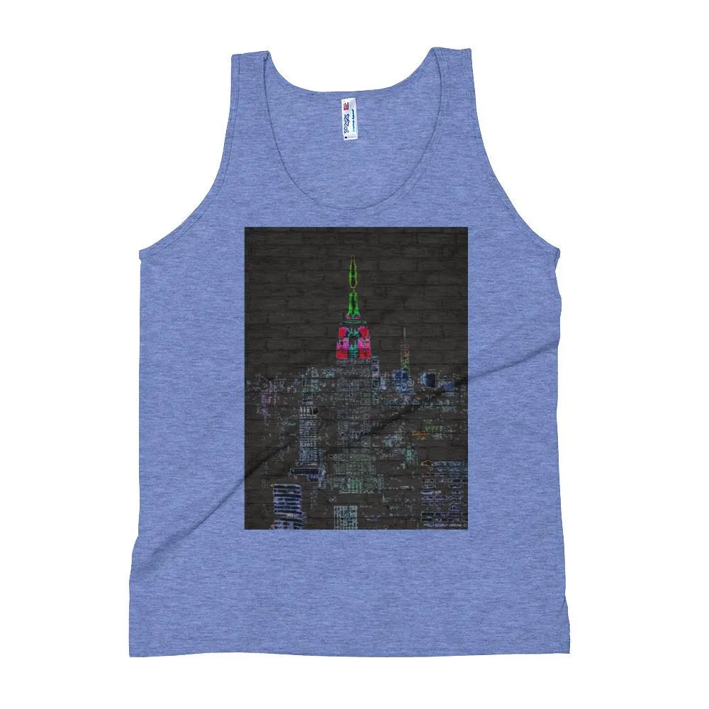 Neon New York City Unisex Tank Top