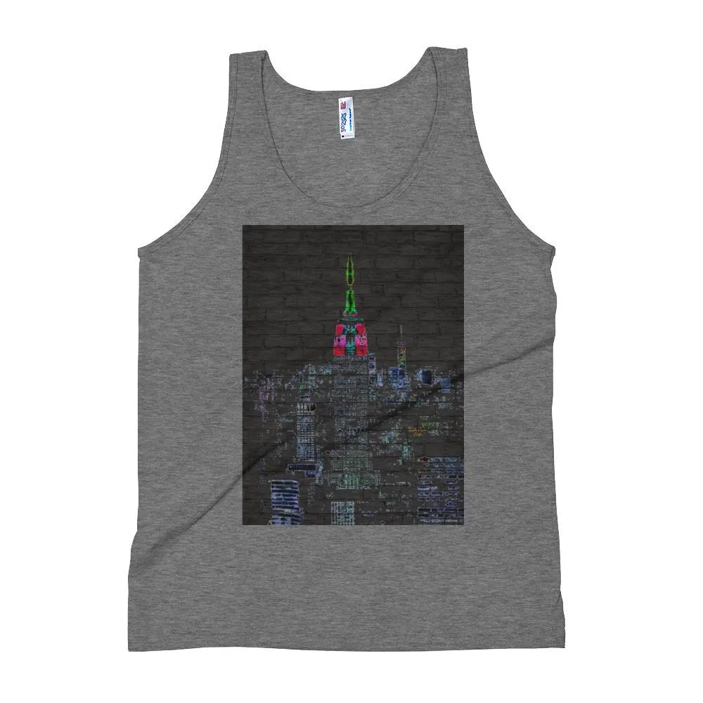 Neon New York City Unisex Tank Top