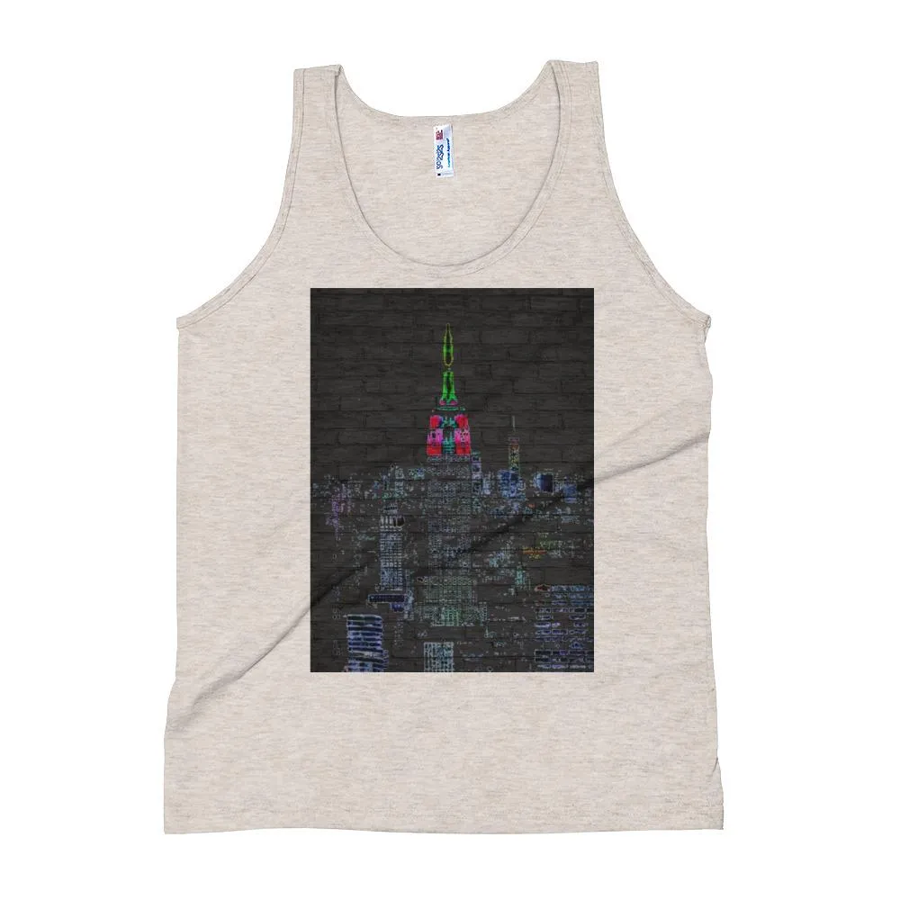 Neon New York City Unisex Tank Top