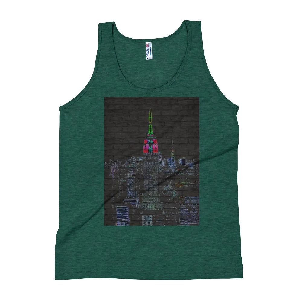 Neon New York City Unisex Tank Top