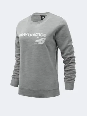 New Balance Classic Core Women Lifestyle Sweatshirt Athletic Grey