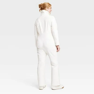 New - Women's Snowsport Jumpsuit - All in Motion Cream XL