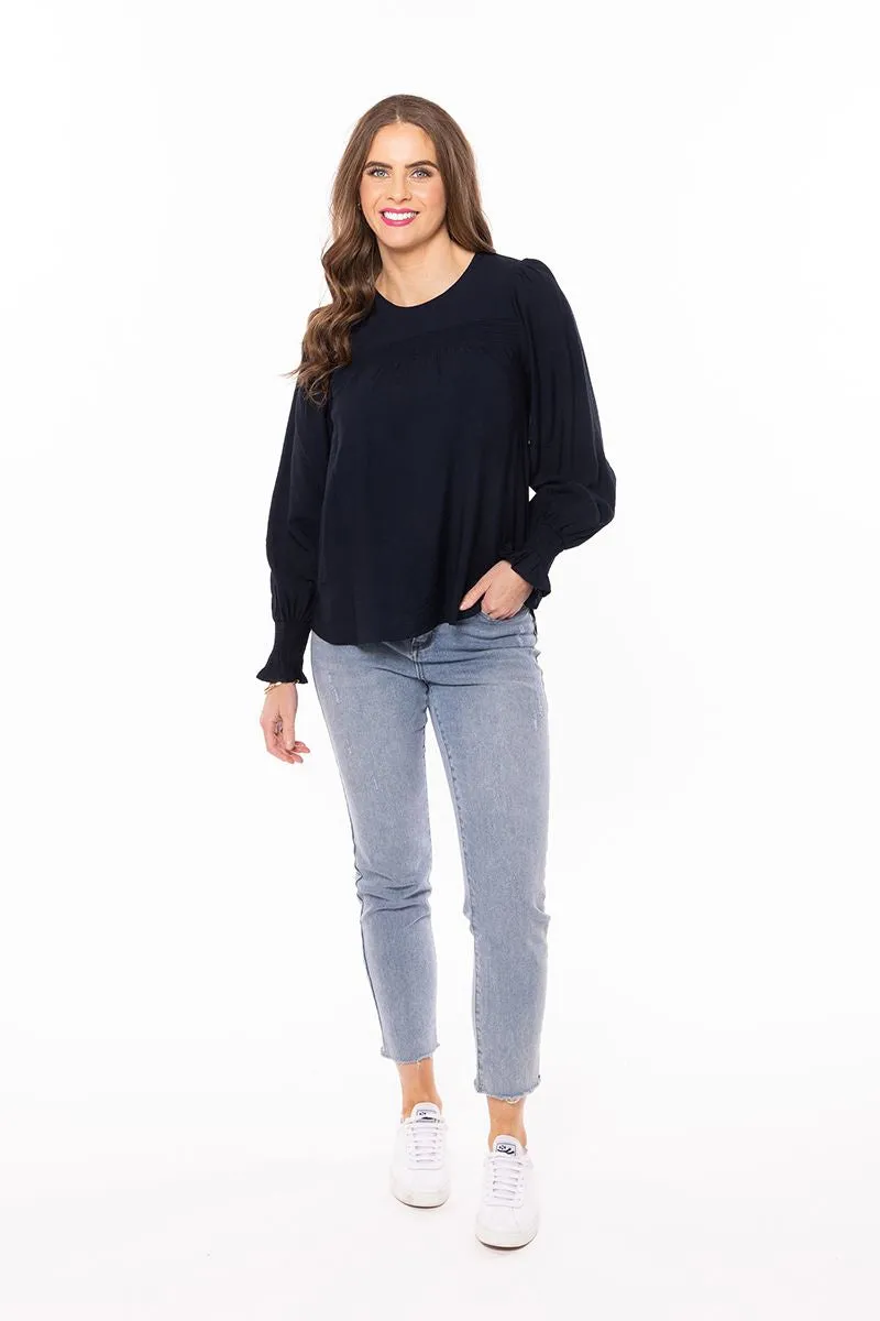 Noble Top LS - Navy