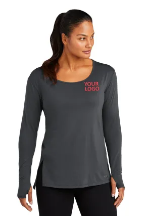 OGIO Ladies Luuma Long Sleeve Customized Tunics, Diesel Grey