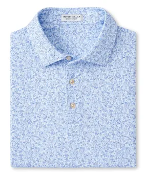 Peter Millar Short Sleeve Dazed and Transfused Print Polo Knit Shirt