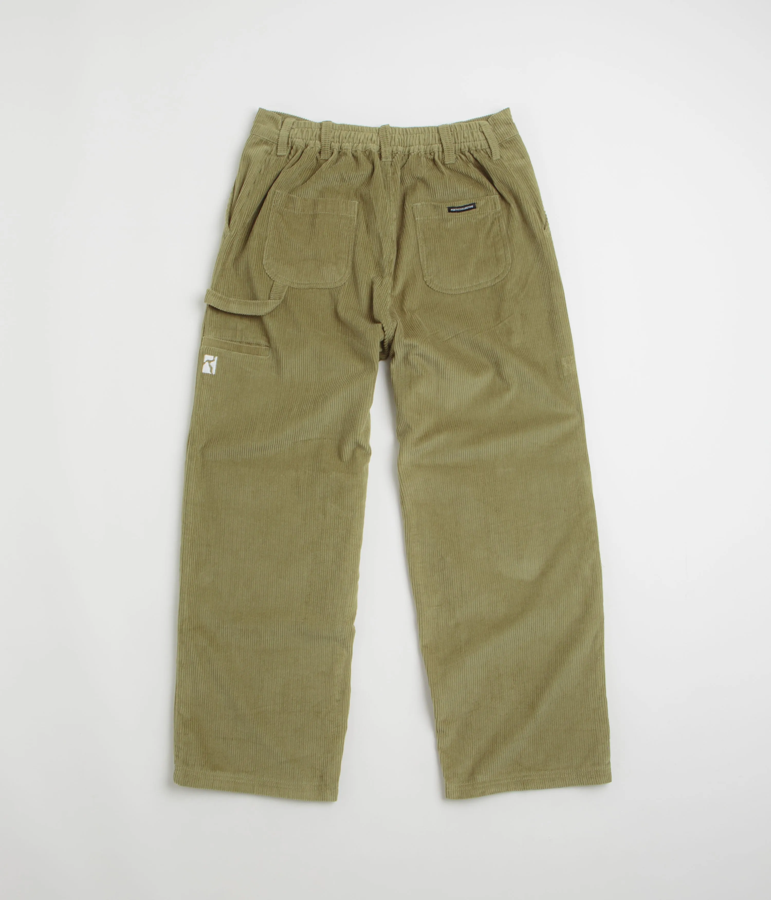 Poetic Collective Corduroy Sculptor Pants - Olive Green