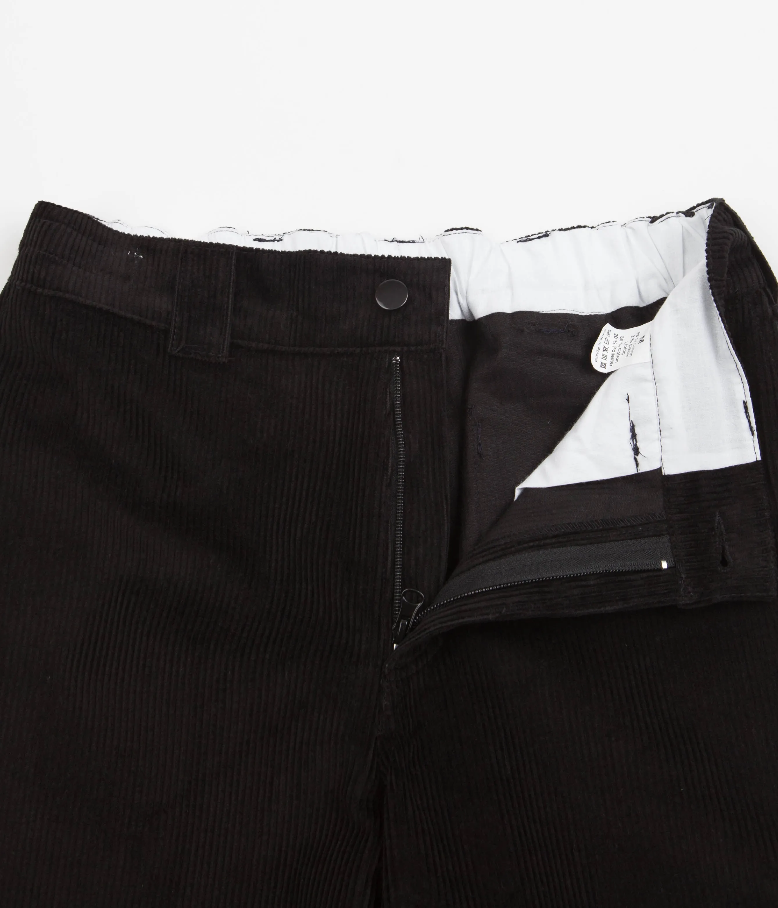 Poetic Collective Sculptor Pants - Black Corduroy