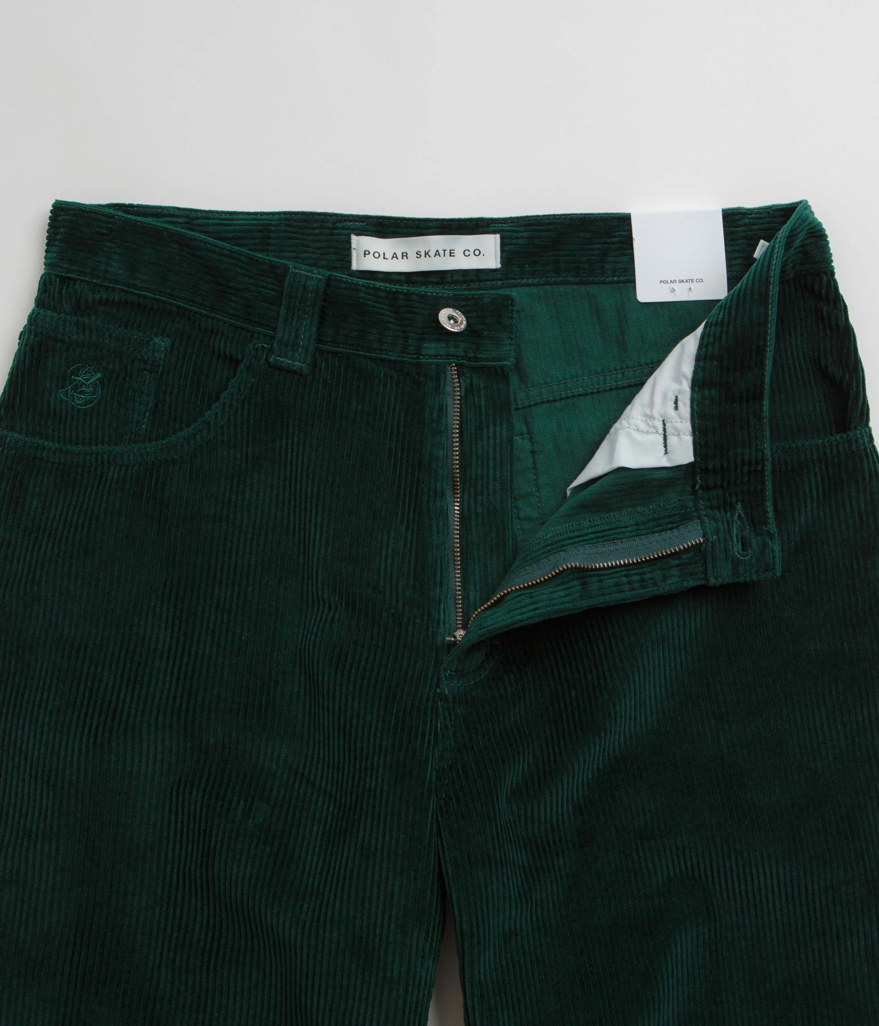 Polar 93 Cord Trousers - Dark Emerald