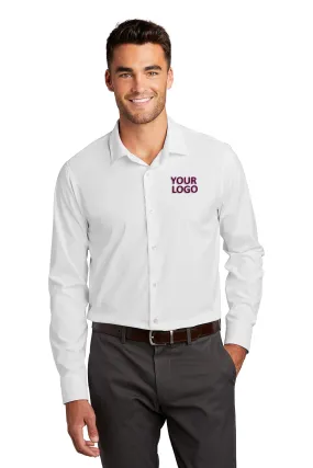 Port Authority City Branded Stretch Tunics, White