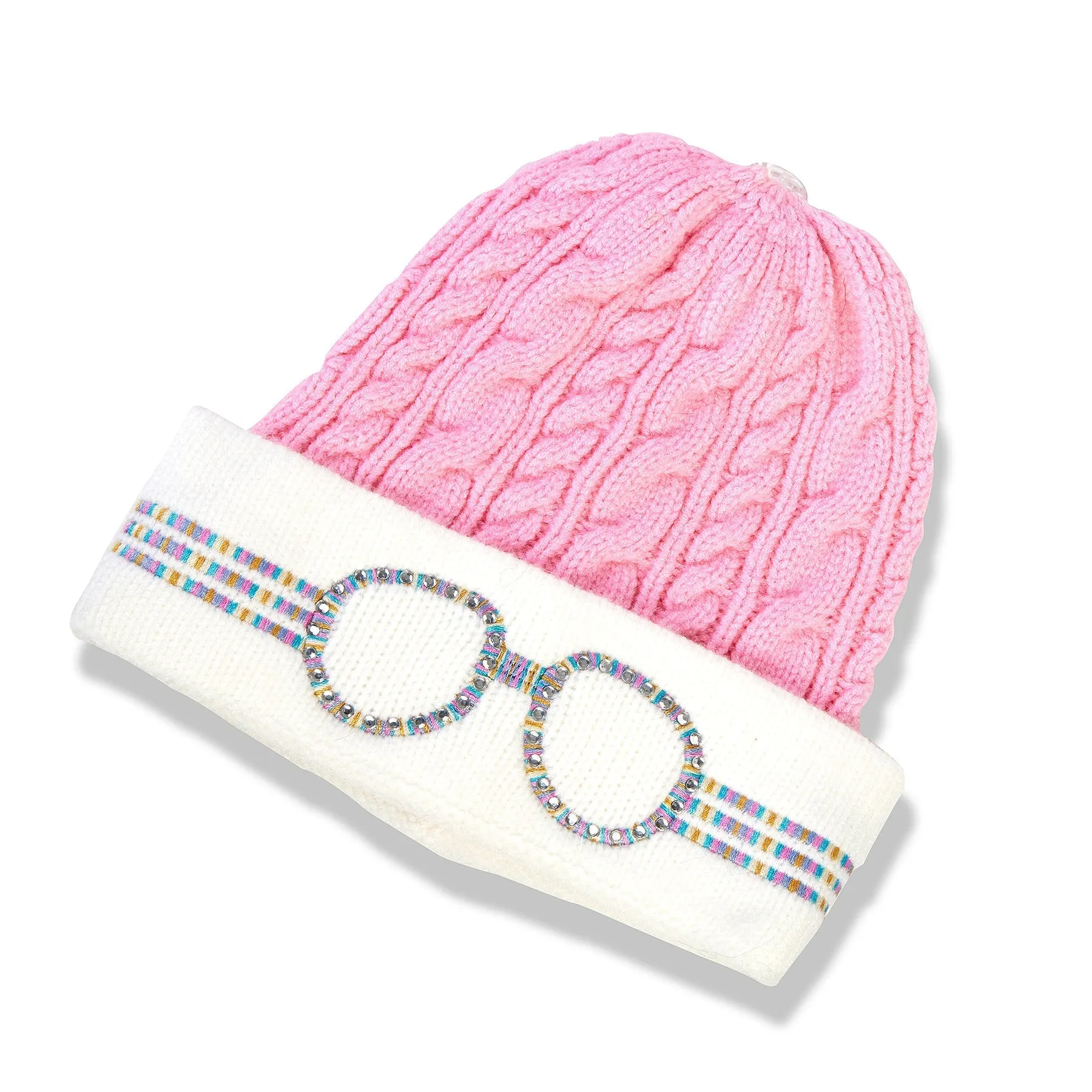 Powder Pink Knit Hat