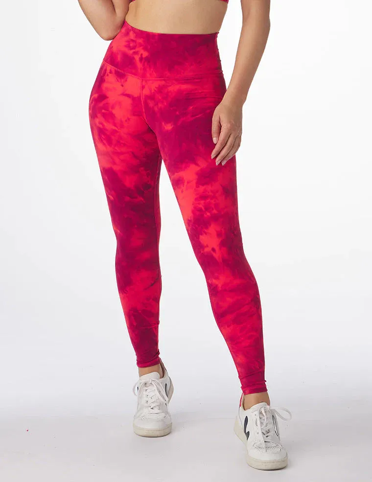 Pure Legging, Cherry Tonal Dye