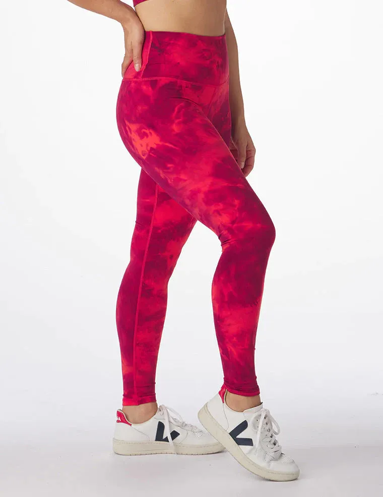 Pure Legging, Cherry Tonal Dye