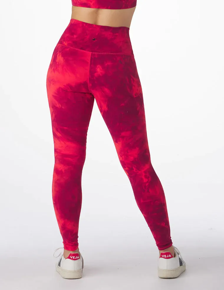 Pure Legging, Cherry Tonal Dye