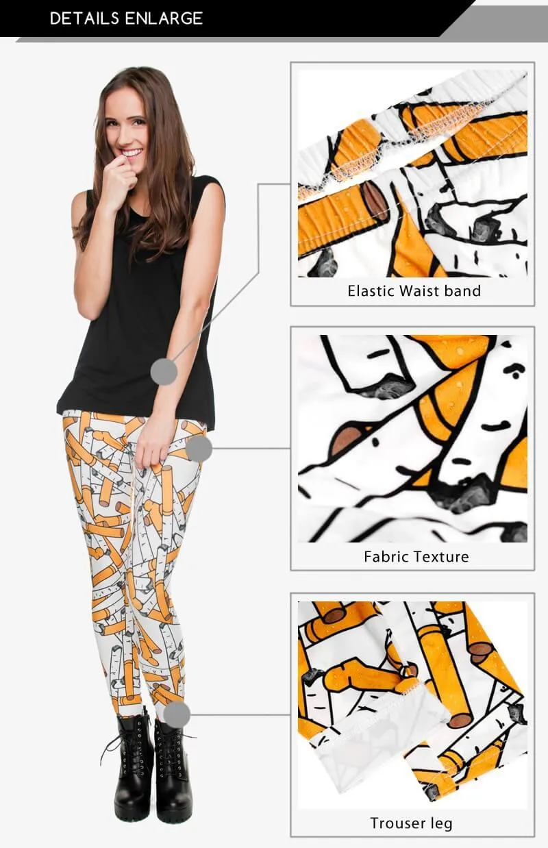 Regular Leggings (8-12 UK Size) - Cigarette