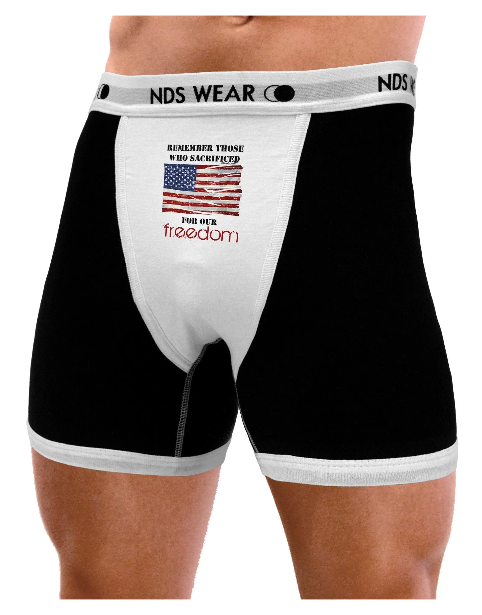 Remember - Veterans Mens Boxer Brief Underwear