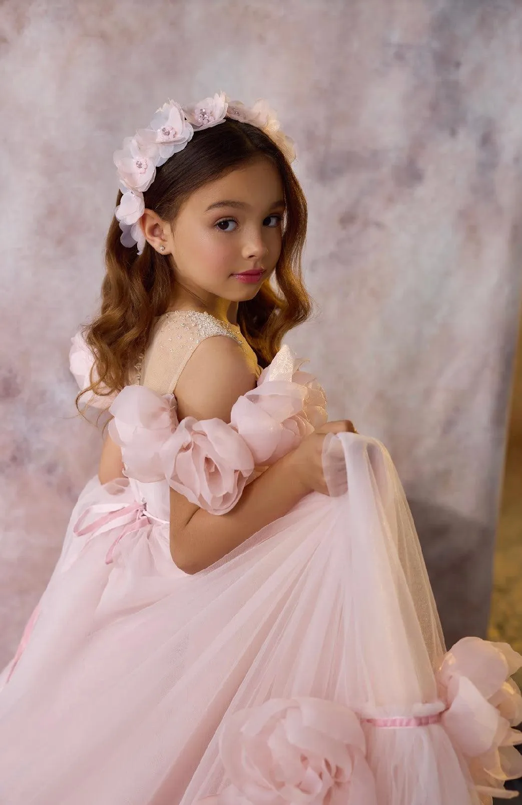 Rose Petal Princess Gown