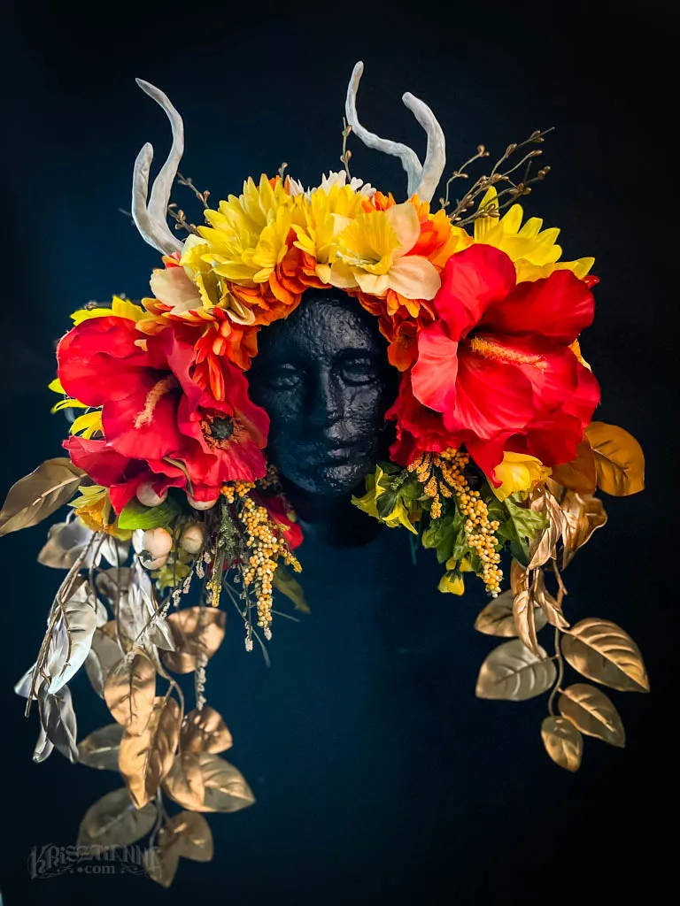 Royal Hibiscus Creature Headdress