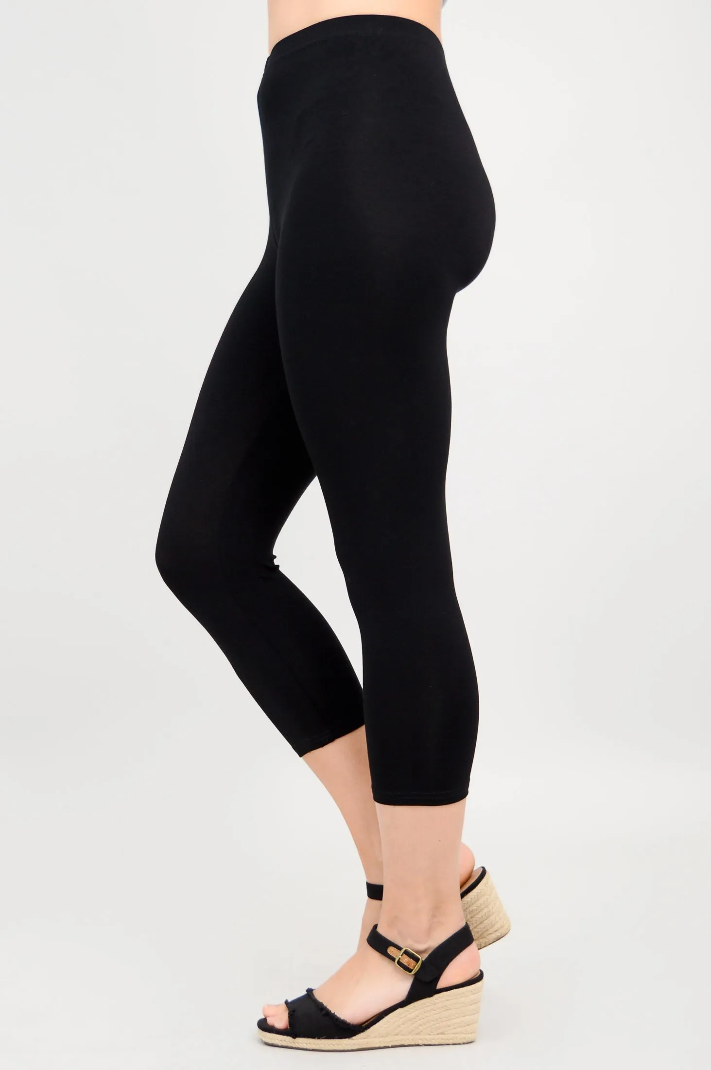 Ruby Capri, Black, Bamboo