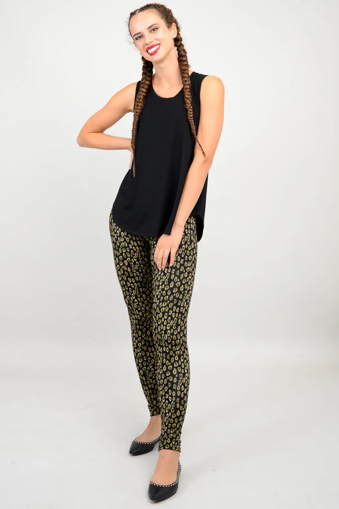 Ruby Legging, Jungle, Bamboo - Final Sale