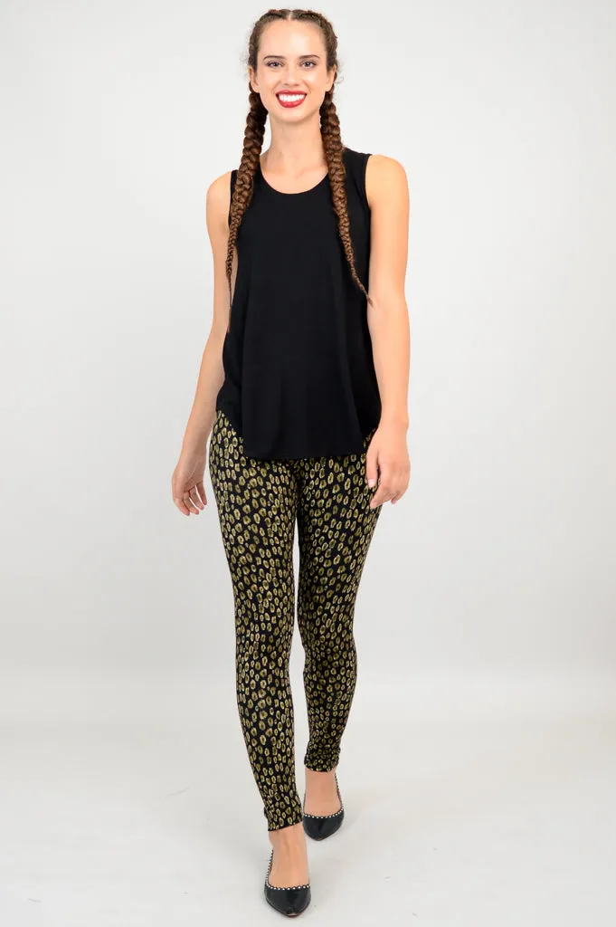 Ruby Legging, Jungle, Bamboo - Final Sale