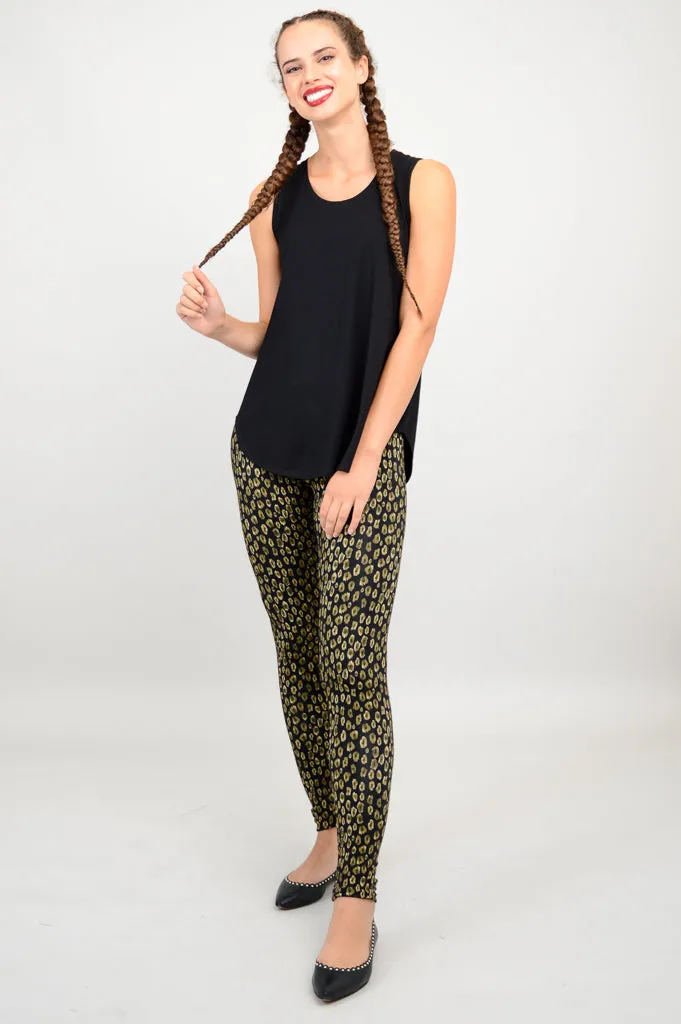 Ruby Legging, Jungle, Bamboo - Final Sale