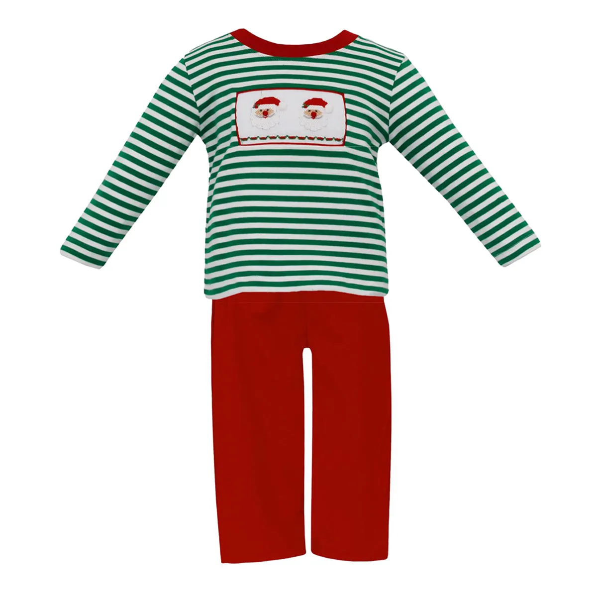 Santa Claus Christmas Pants Set