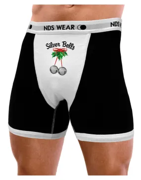 Silver Bells Mens Boxer Brief Underwear by NDS Wear