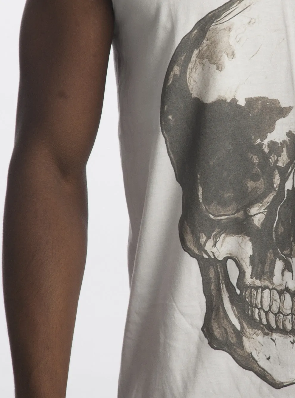 Skull Ink Tank Top by Robert Bowen