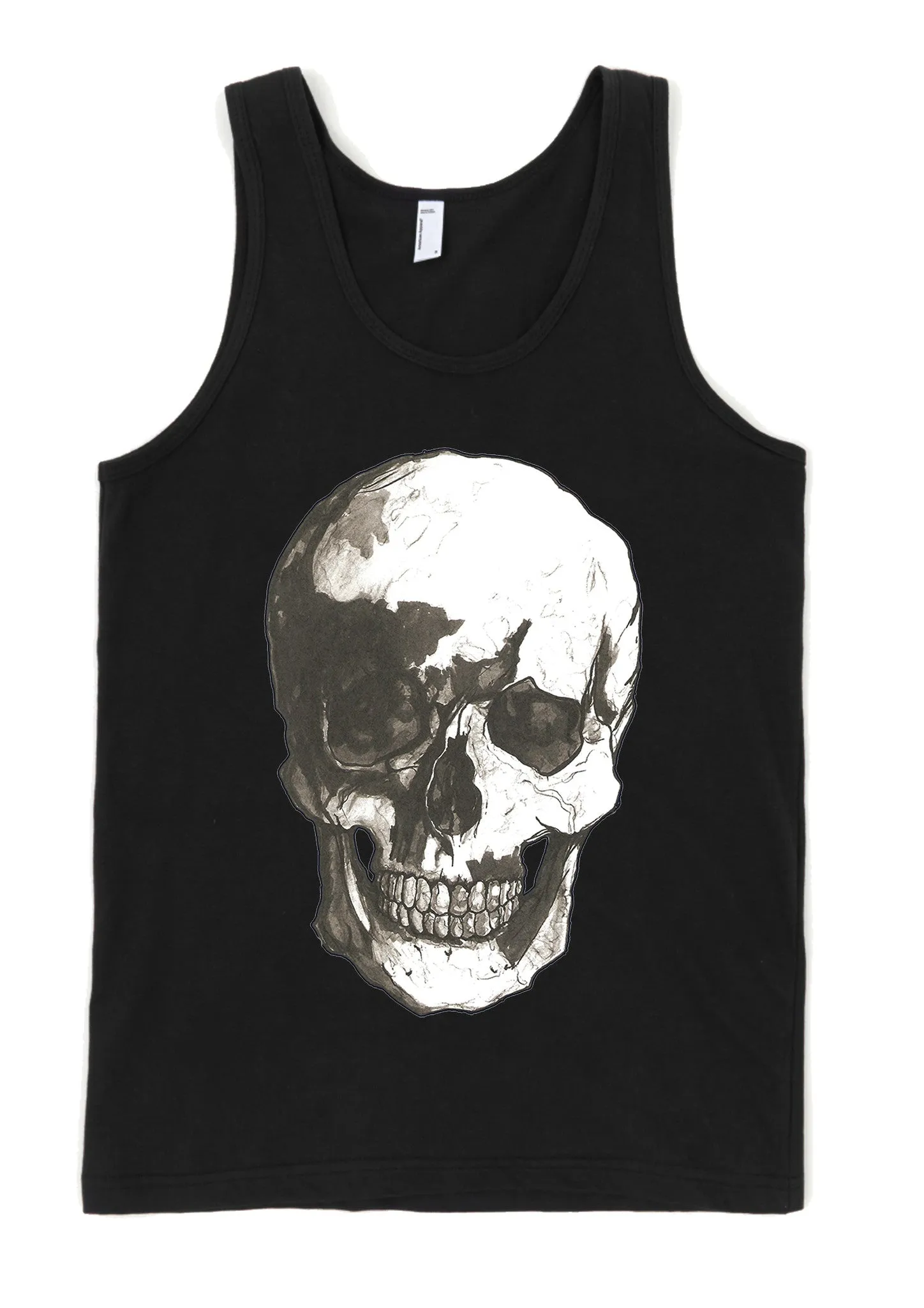 Skull Ink Tank Top by Robert Bowen