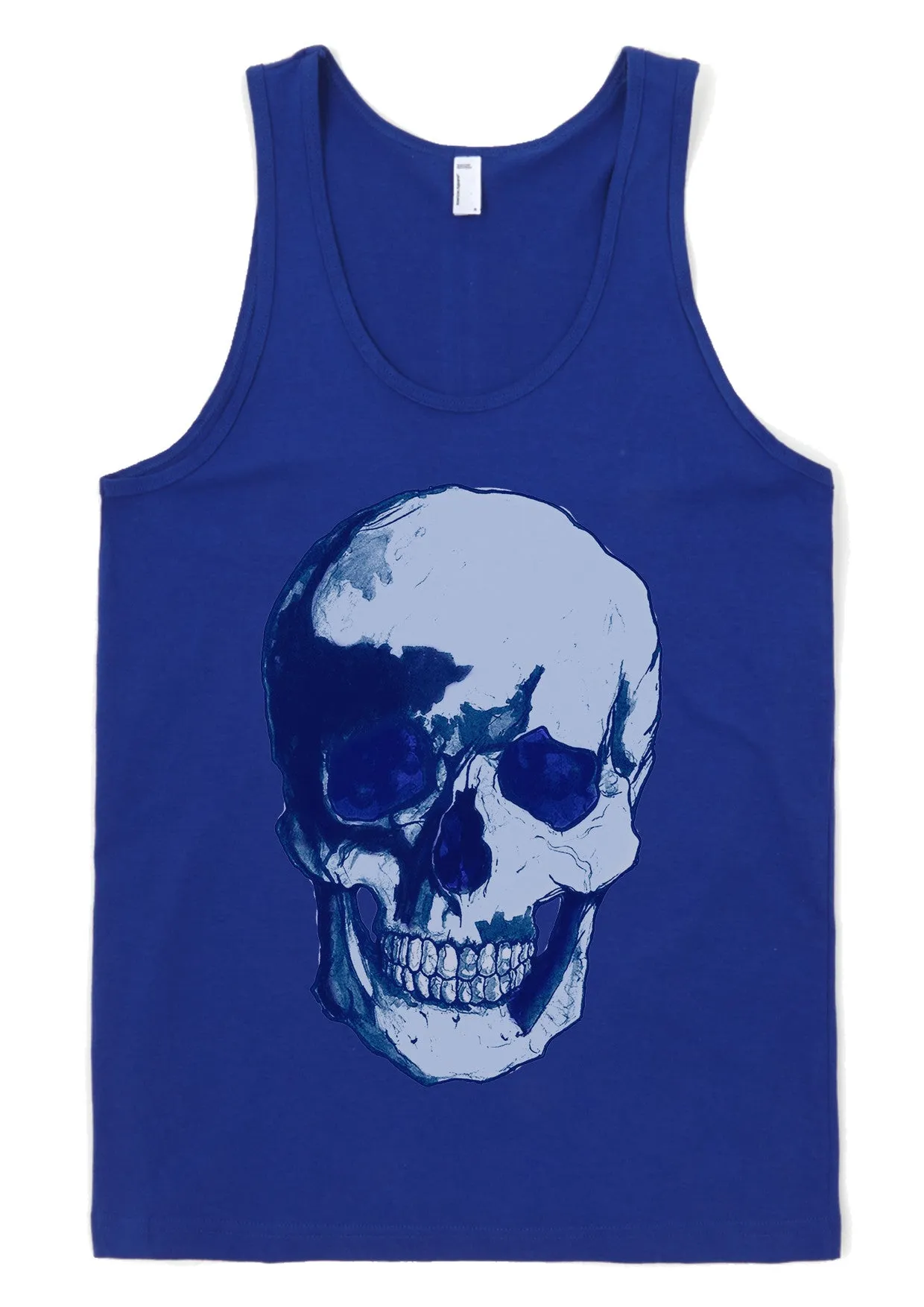 Skull Ink Tank Top by Robert Bowen