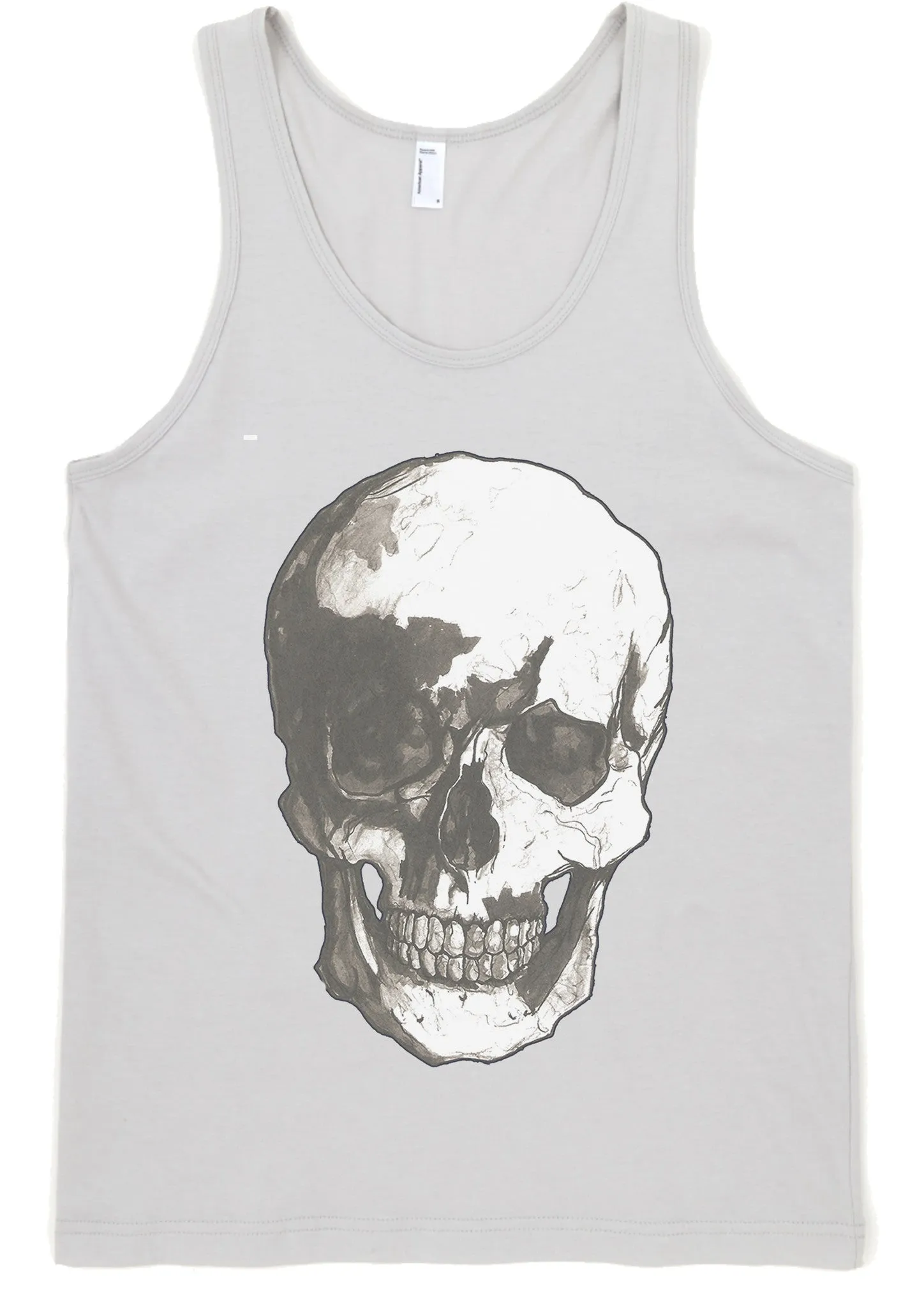 Skull Ink Tank Top by Robert Bowen