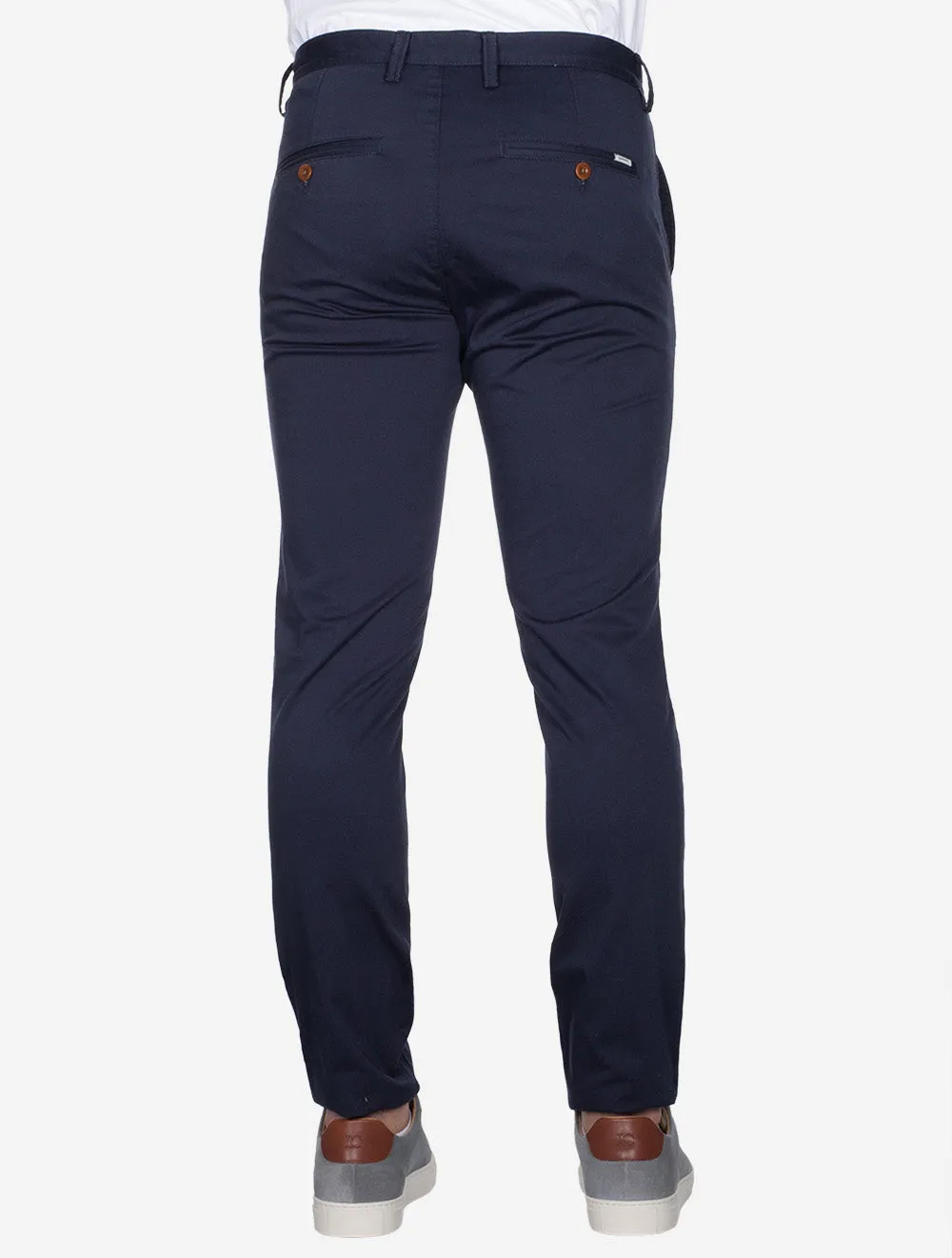 Slim Chinos Marine