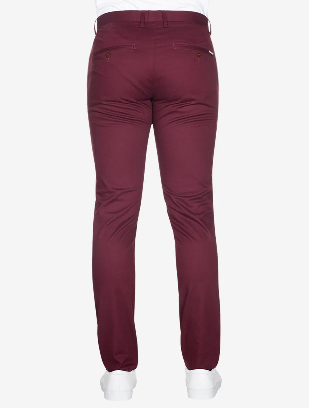 Slim Chinos Red Shadow