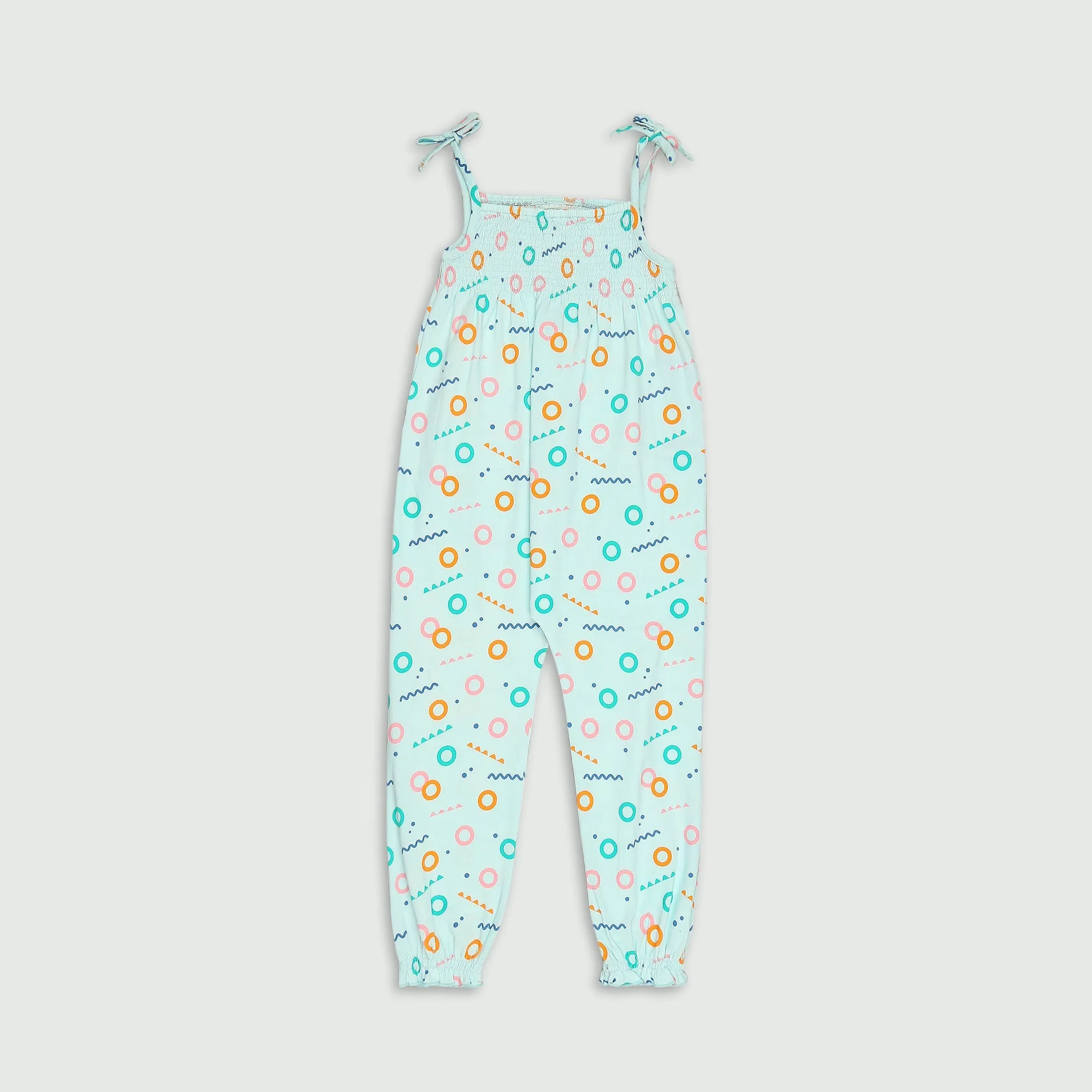 Smocked Jumpsuit - Free Float