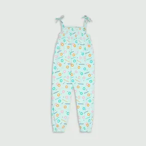 Smocked Jumpsuit - Free Float