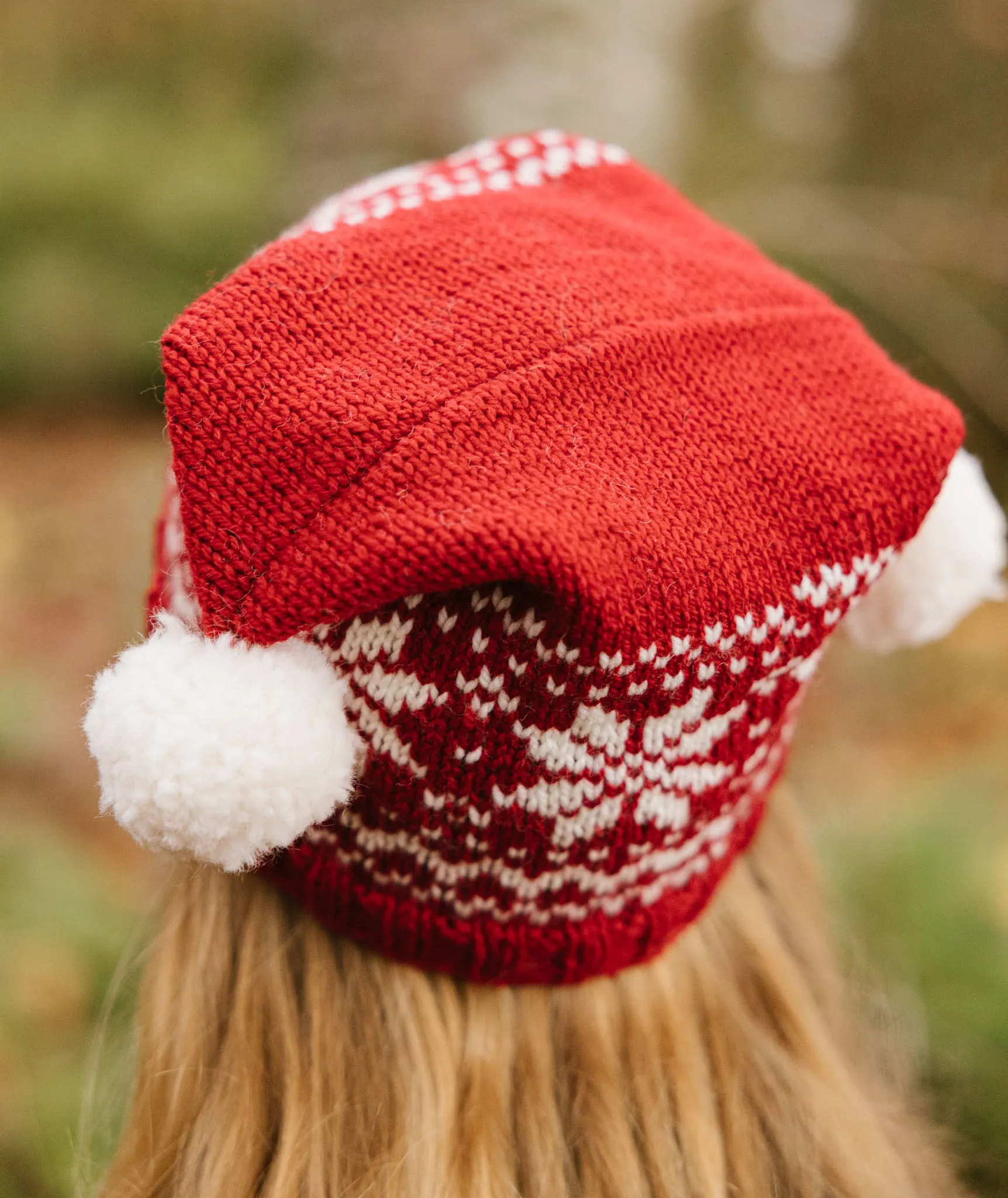 Snowflake Hat & Muffler Pattern