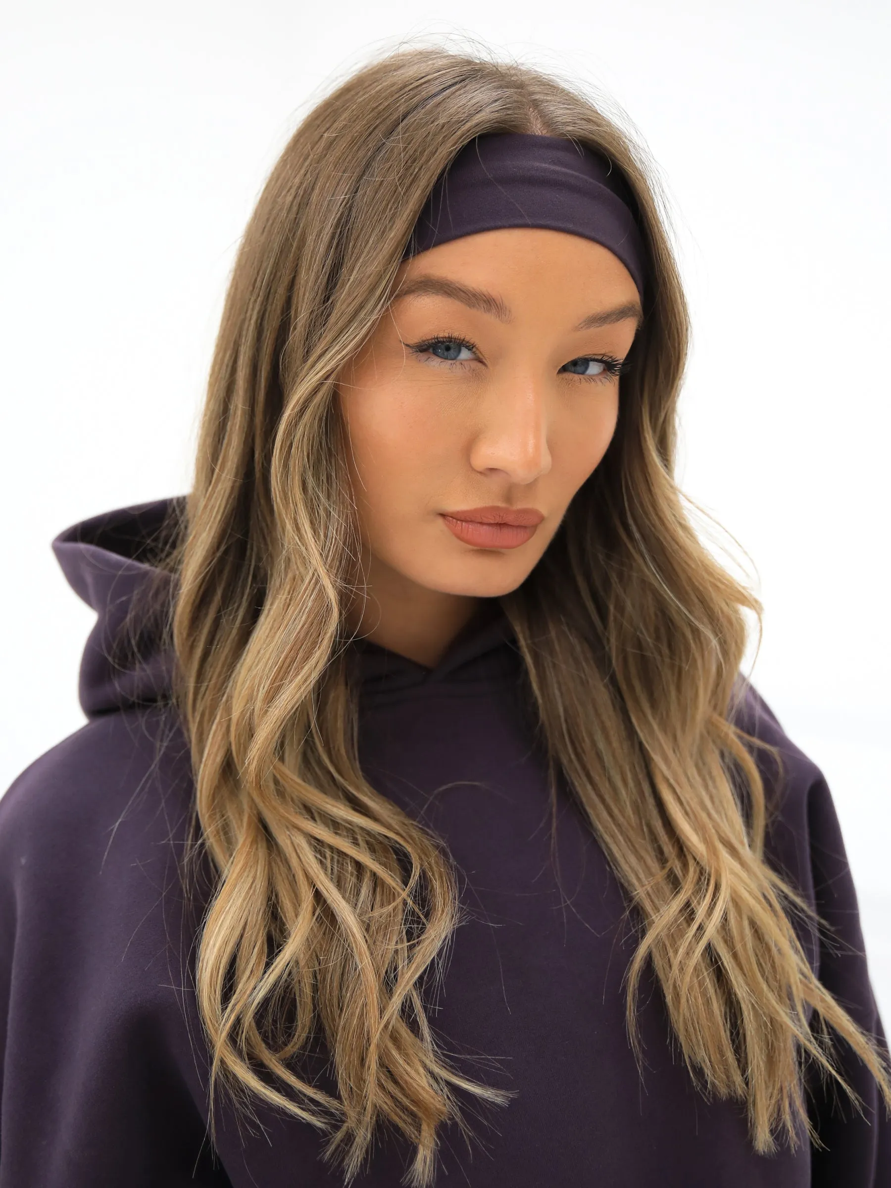 Soft Headband - Plum