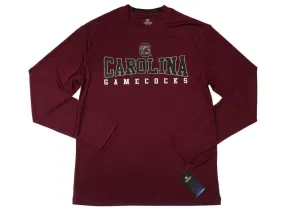 South Carolina Gamecocks Colosseum Garnet Performance Mesh LS T-Shirt (L)