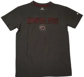 South Carolina Gamecocks Colosseum YOUTH Boy's Charcoal Gray T-Shirt 12-14 (M)