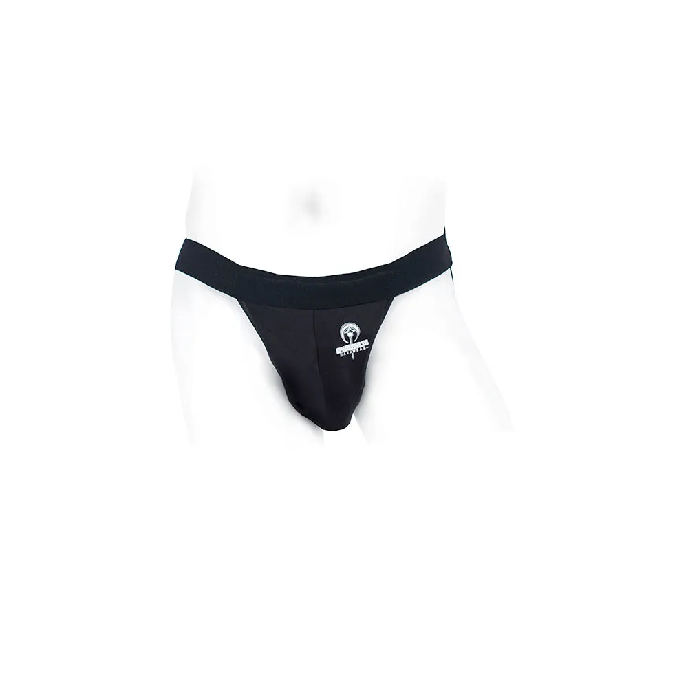 SpareParts Pete Freestyle Nylon Packing Jock Black Size XL