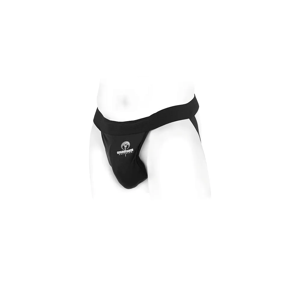 SpareParts Pete Freestyle Nylon Packing Jock Black Size XL