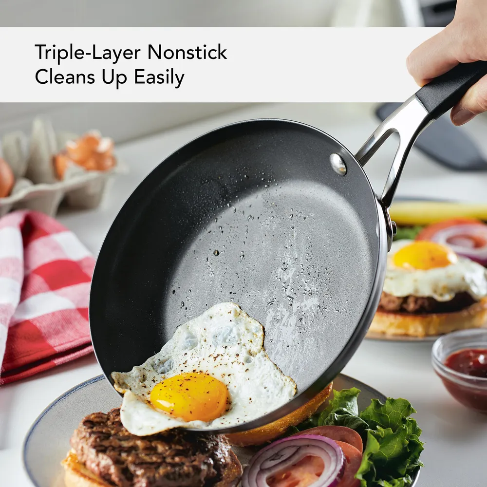 Stainless Steel Nonstick 8-Inch Frying Pan