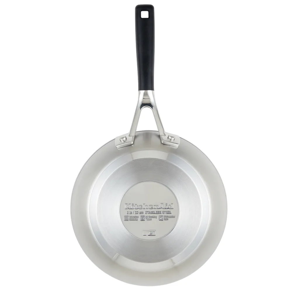 Stainless Steel Nonstick 8-Inch Frying Pan