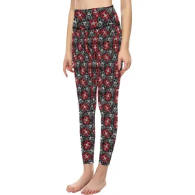 Steamboat Mickey And Minnie Women's Athletic Leggings