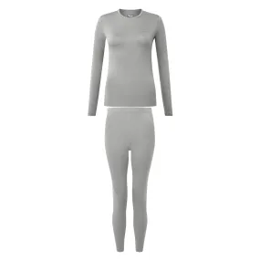 Steiner Womens Soft-Tec Active Thermal Set Grey Marl