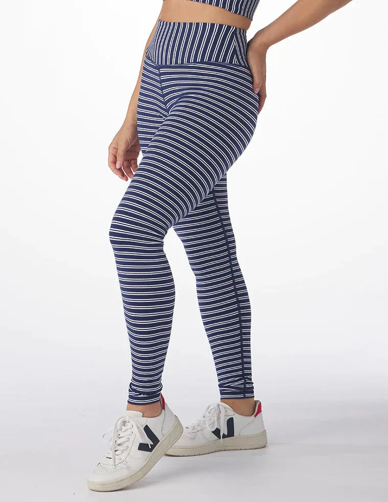 Sultry Legging, Nautical Stripe