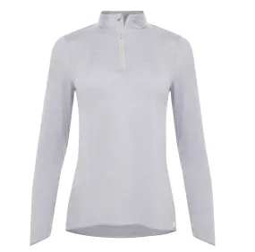 Sun Protector Half Zip Tunic - Grey Heather