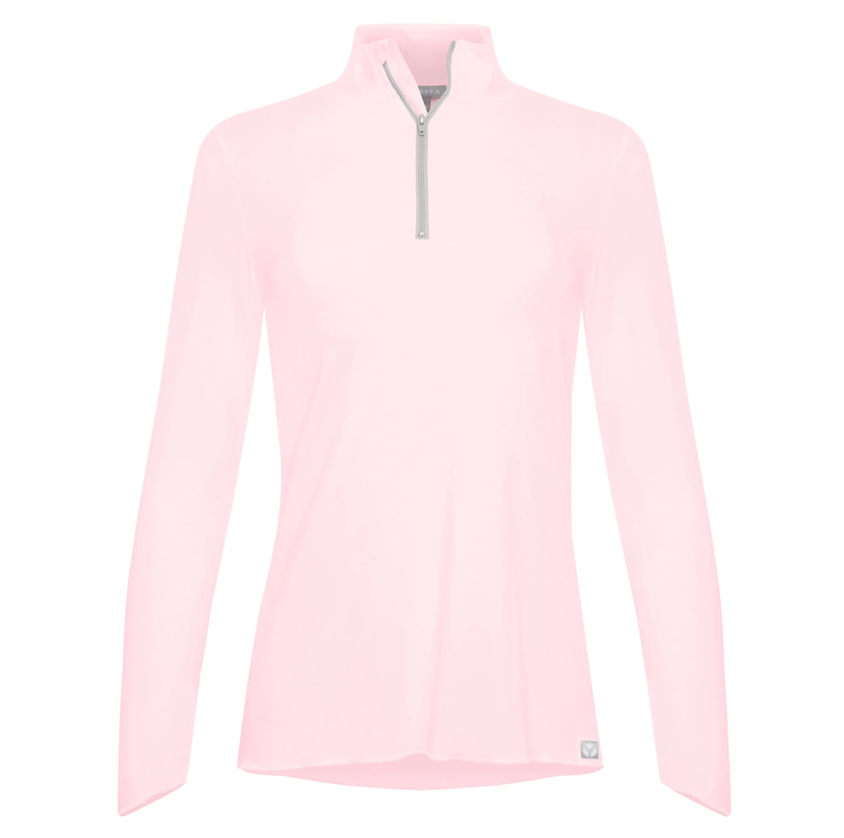 Sun Protector Half Zip Tunic - Light Pink